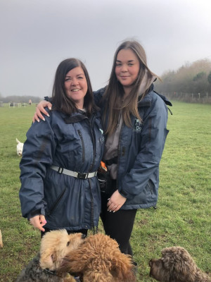 mum and daughter